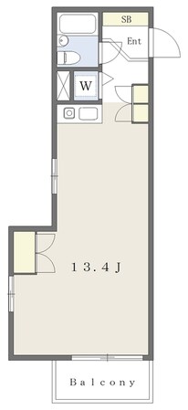 四ツ木駅 徒歩7分 5階の物件間取画像